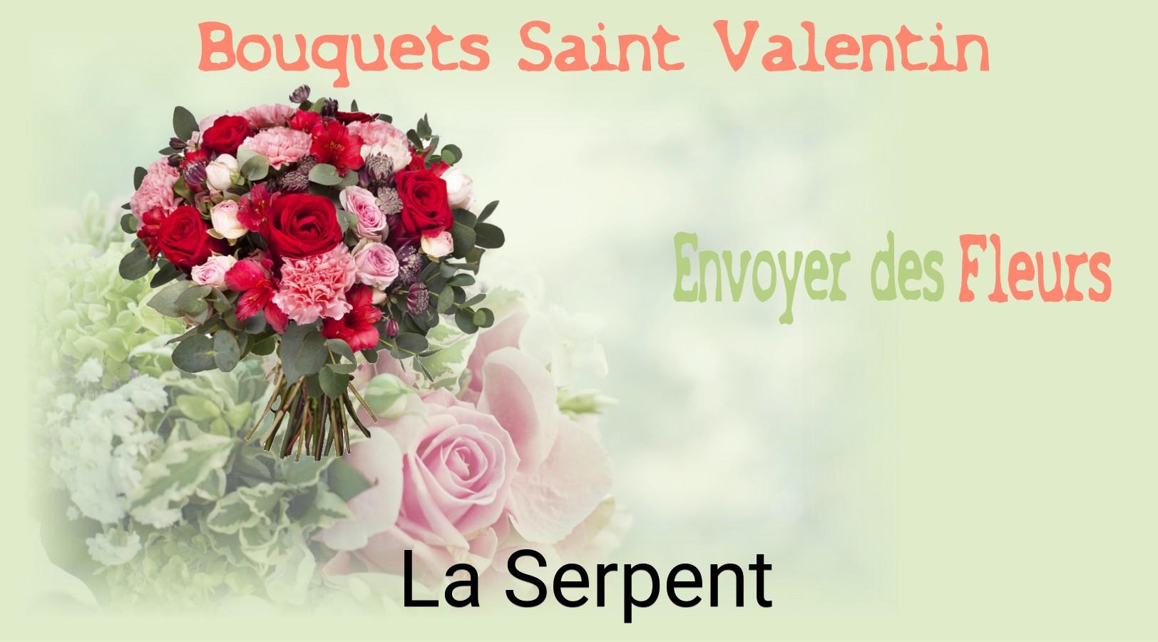 Roses de Saint-Valentin livrées à La Serpent